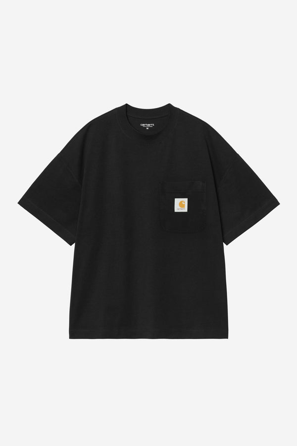 Carhartt Wip WORK POCKET S/S TEE Black — Carhartt Wip