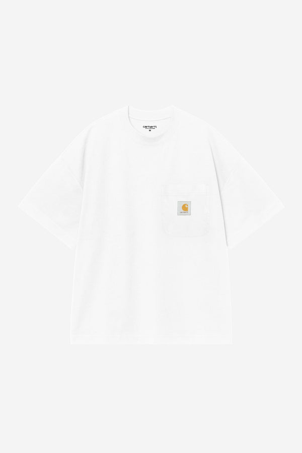 Carhartt Wip WORK POCKET S/S TEE White — Carhartt Wip