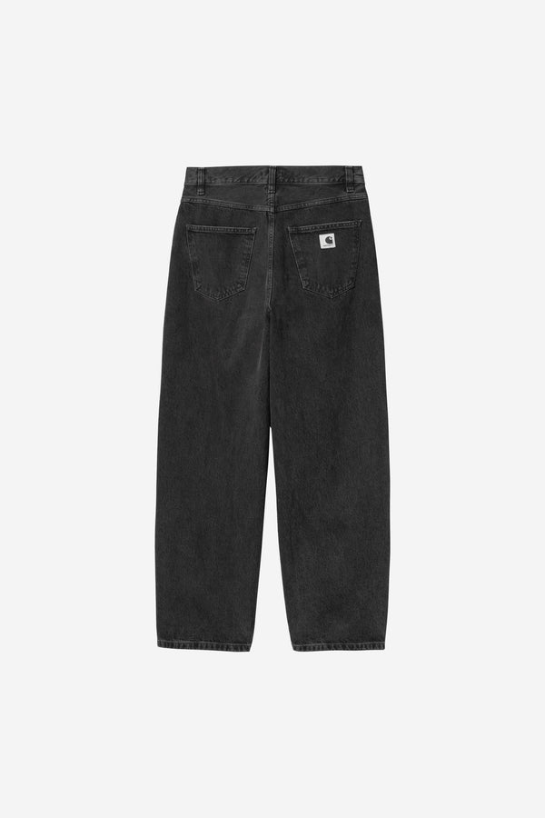 Carhartt Wip W BRANDON PANT Black stone washed — Carhartt Wip