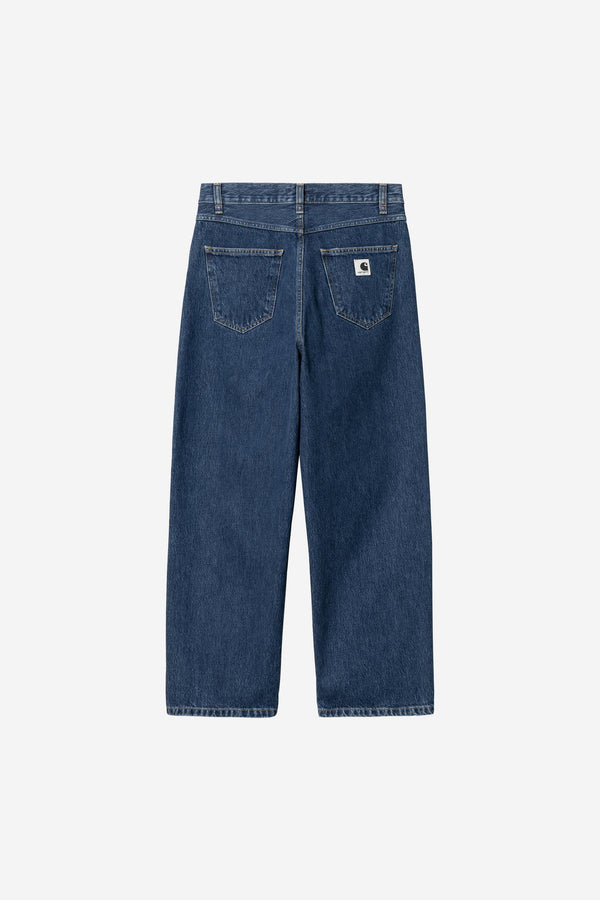 Carhartt Wip W BRANDON PANT Blue stone washed — Carhartt Wip