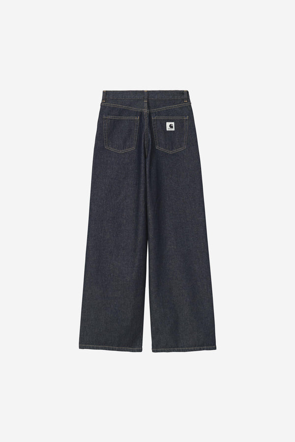 Carhartt Wip W JANE PANT Blue rinsed — Carhartt Wip