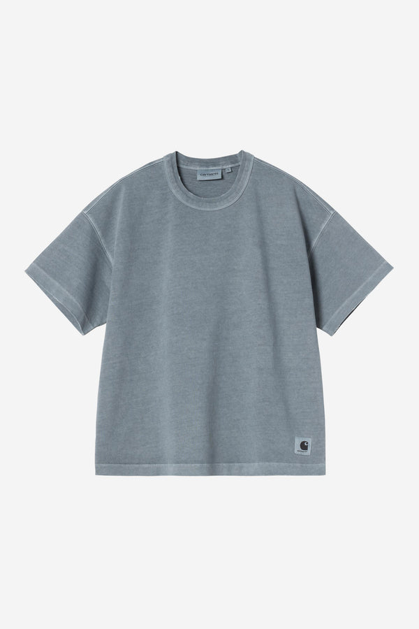 Carhartt Wip W TORION S/S TEE Office Blue grind wash — Carhartt Wip