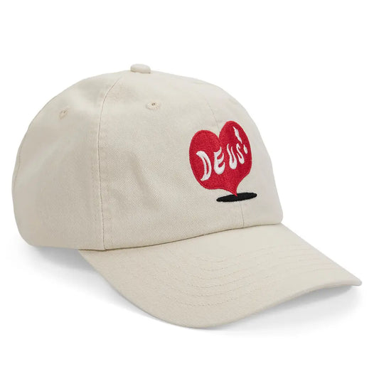 Casquette Deus Ex Machina DEEP CUT DAD CAP White