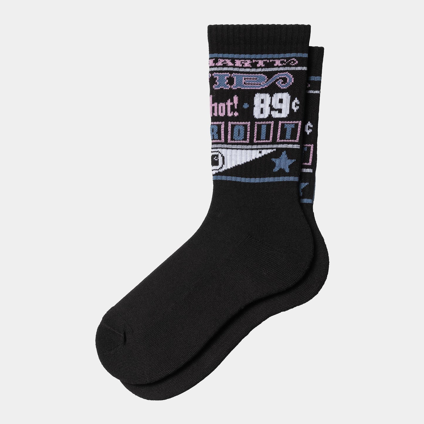 Chausette Carhartt Wip CATALOGUE SOCKS Black