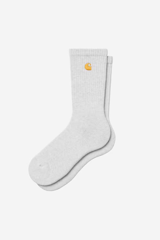 Chausette Carhartt Wip CHASE SOCKS Ash Heather Gold