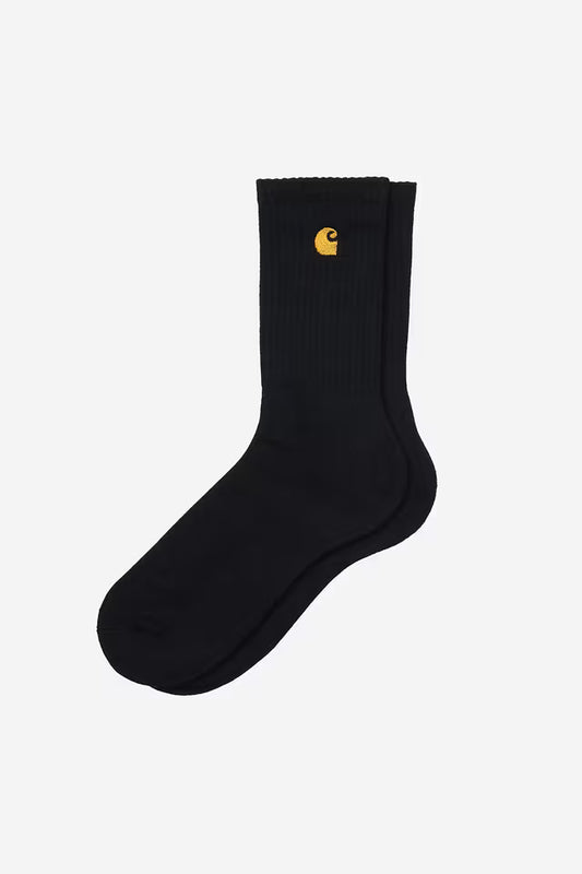 Chausette Carhartt Wip CHASE SOCKS Black Gold