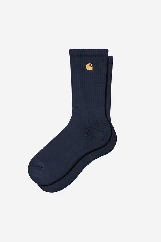 Chausette Carhartt Wip CHASE SOCKS Blue Gold