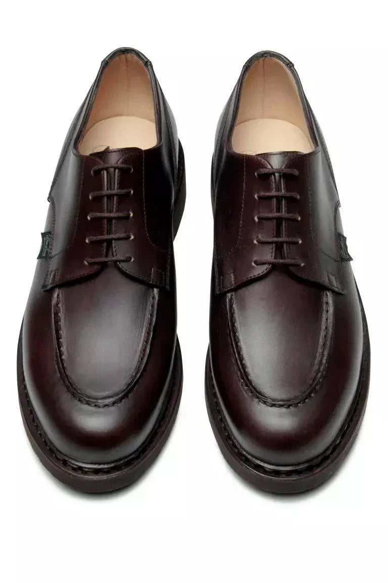 Chaussures Paraboot Chambord Lisse café homme top