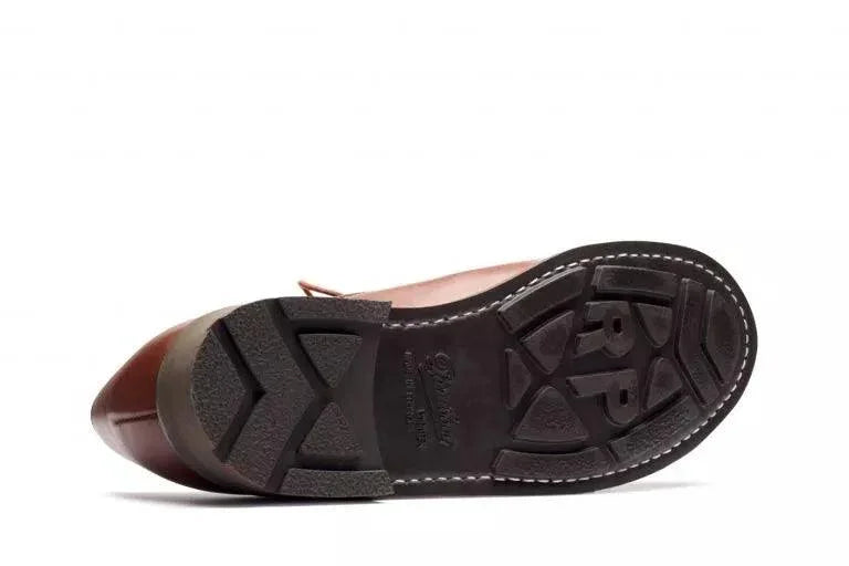 Chaussures Paraboot Chambord Lisse marron homme sole