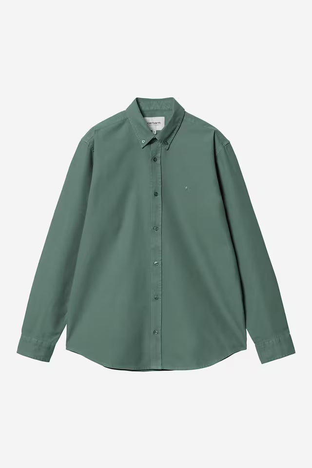 Chemise Carhartt Wip BOLTON L/S SHIRT Silver Pine