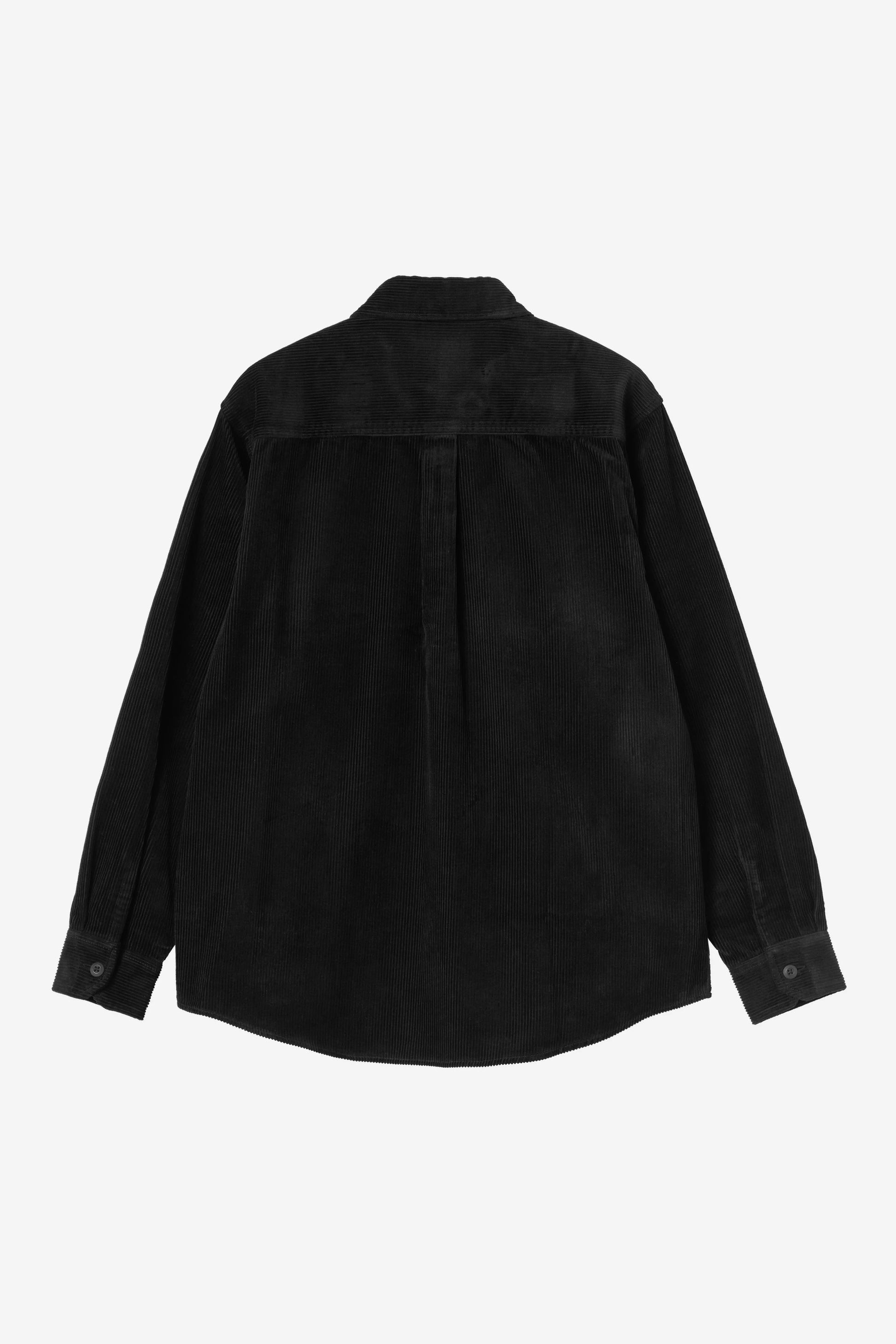 Chemise Carhartt Wip FLINT L/S SHIRT Black