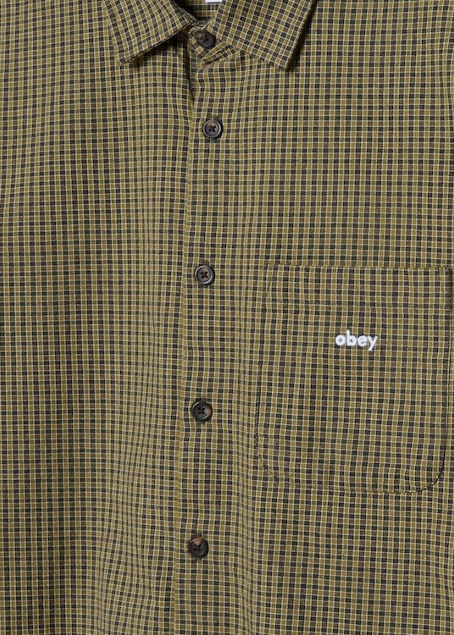 Chemise Obey JIMMY WOVEN Rosin