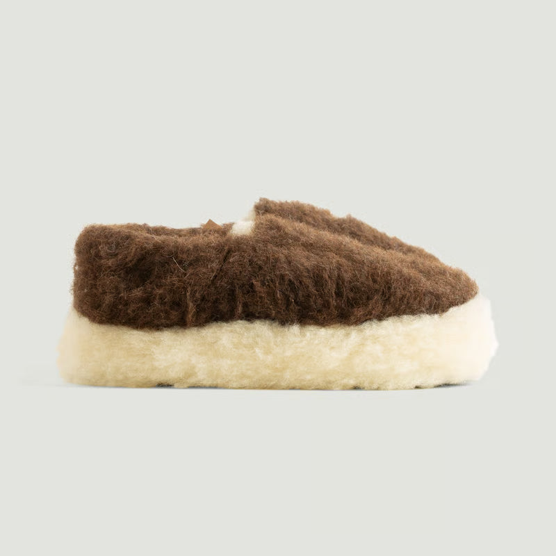 Coldbreaker Siberian Slippers Dark brown
