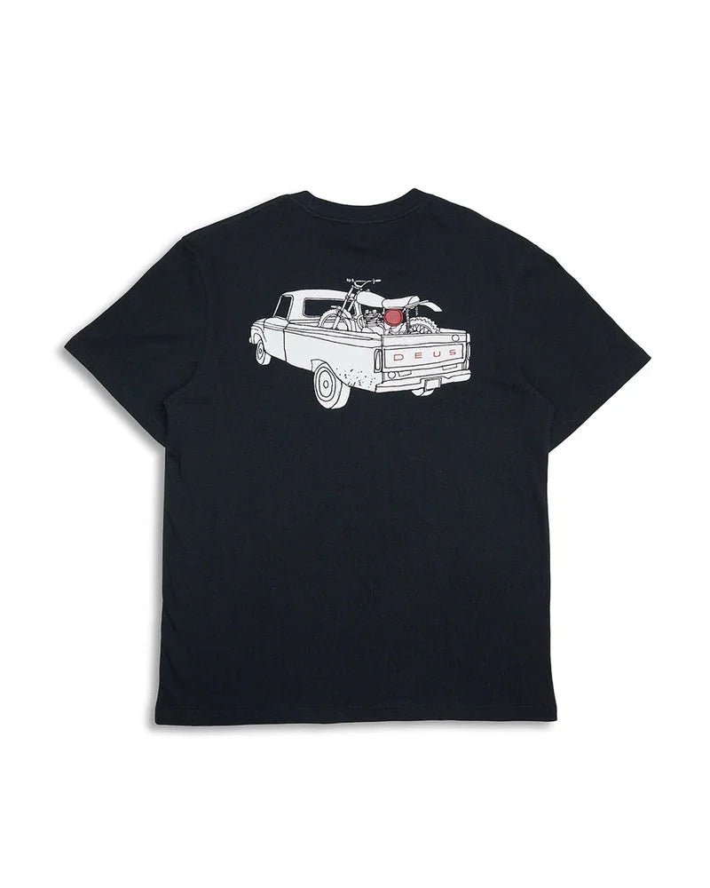 CARBY PICKUP S/S TEE Black