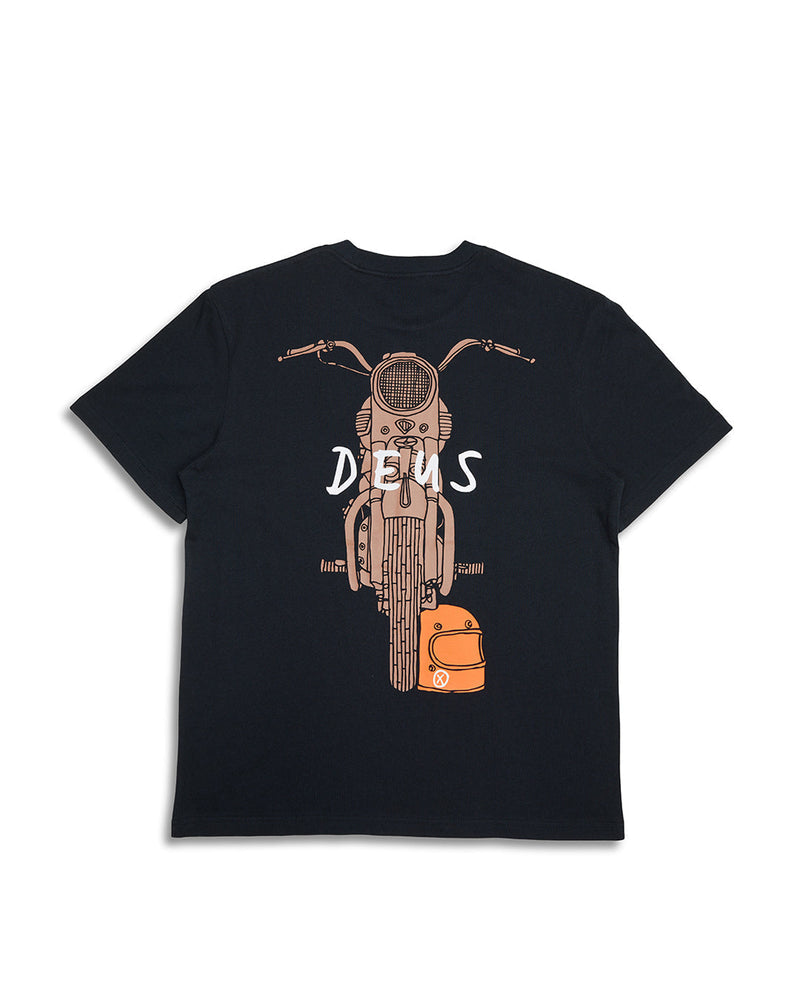 FRONTAGE S/S TEE Black