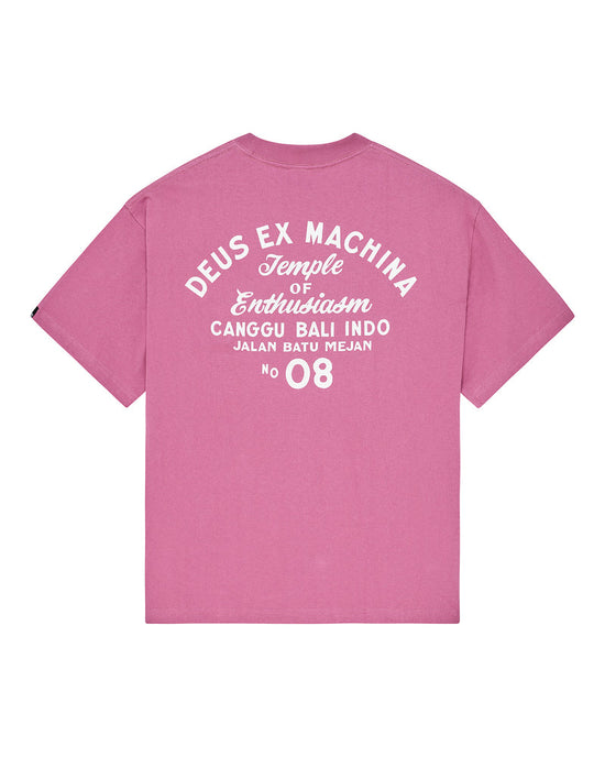 Deus Ex Machina Canggu Sign Tee Red Violet — Deus Ex Machina