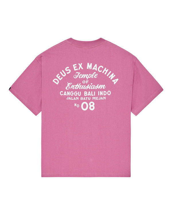 Deus Ex Machina Canggu Sign Tee Red Violet — Deus Ex Machina