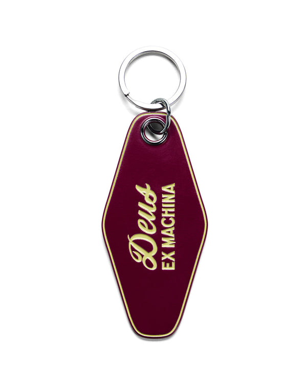 Deus Ex Machina Harajuku Key Tag Burgundy — Deus Ex Machina