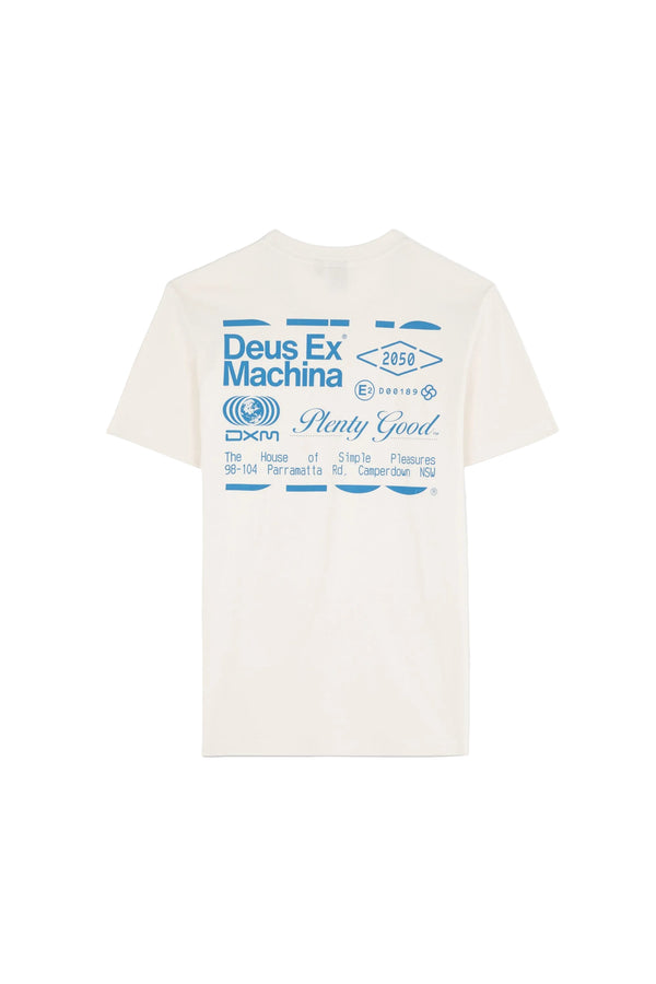 Deus Ex Machina PLENTY GOOD S/S TEE White — Deus Ex Machina
