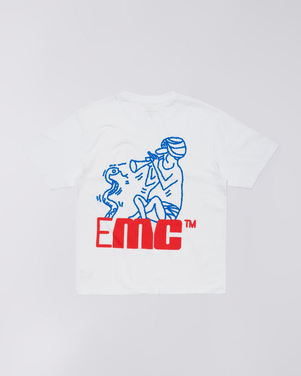 Edwin CHARMER S/S TEE White — Edwin