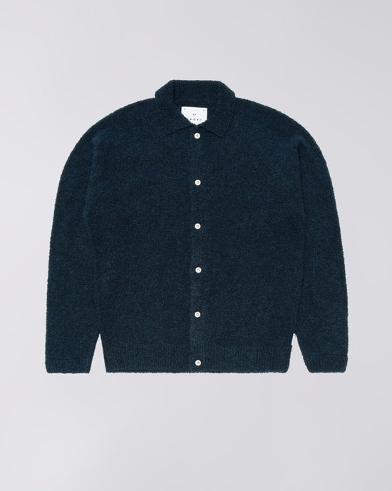 Edwin GEMINI CARDIGAN Navy — Edwin