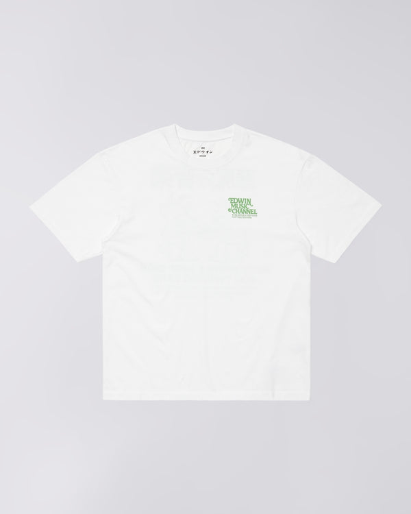 Edwin RARE SPINS S/S TEE White — Edwin