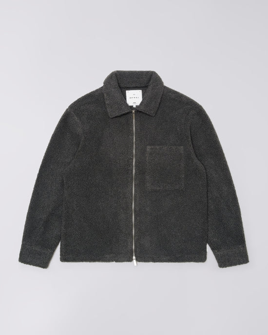 Edwin SNUG II OVERSHIRT Dark Grey — Edwin