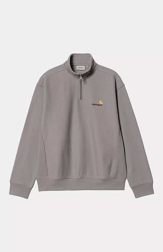 Pull Carhartt Wip HALF ZIP AMERICAN SCRIPT SWEAT Yosemite — Carhartt WIP