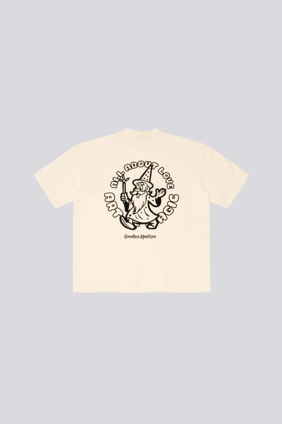 Goodies Sportive MAGICIAN S/S TEE Butter — Goodies Sportive