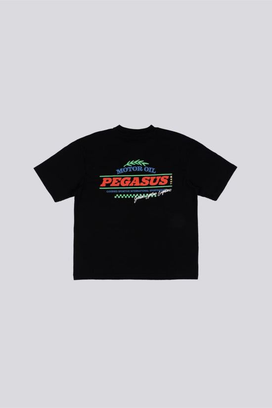 Goodies Sportive Motor Oil Tee Black — Goodies Sportive