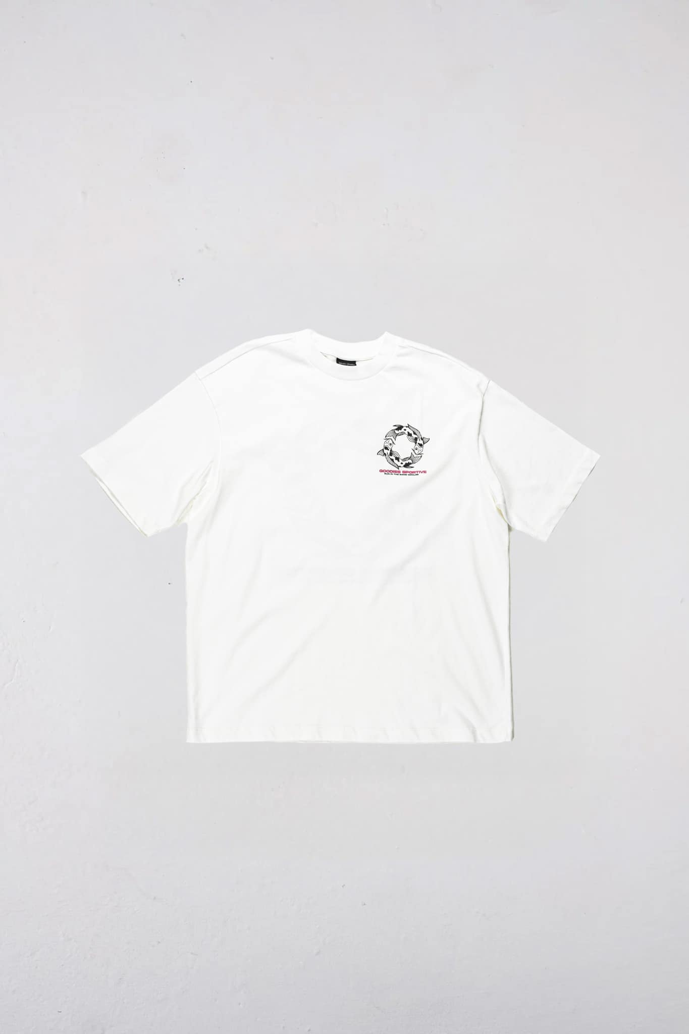 Goodies Sportive T Shirt CARP White