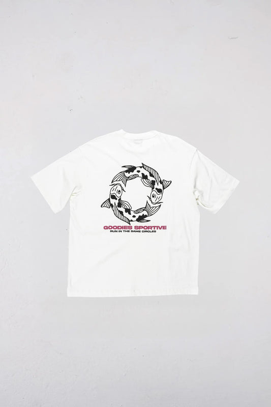 Goodies Sportive T Shirt CARP White back