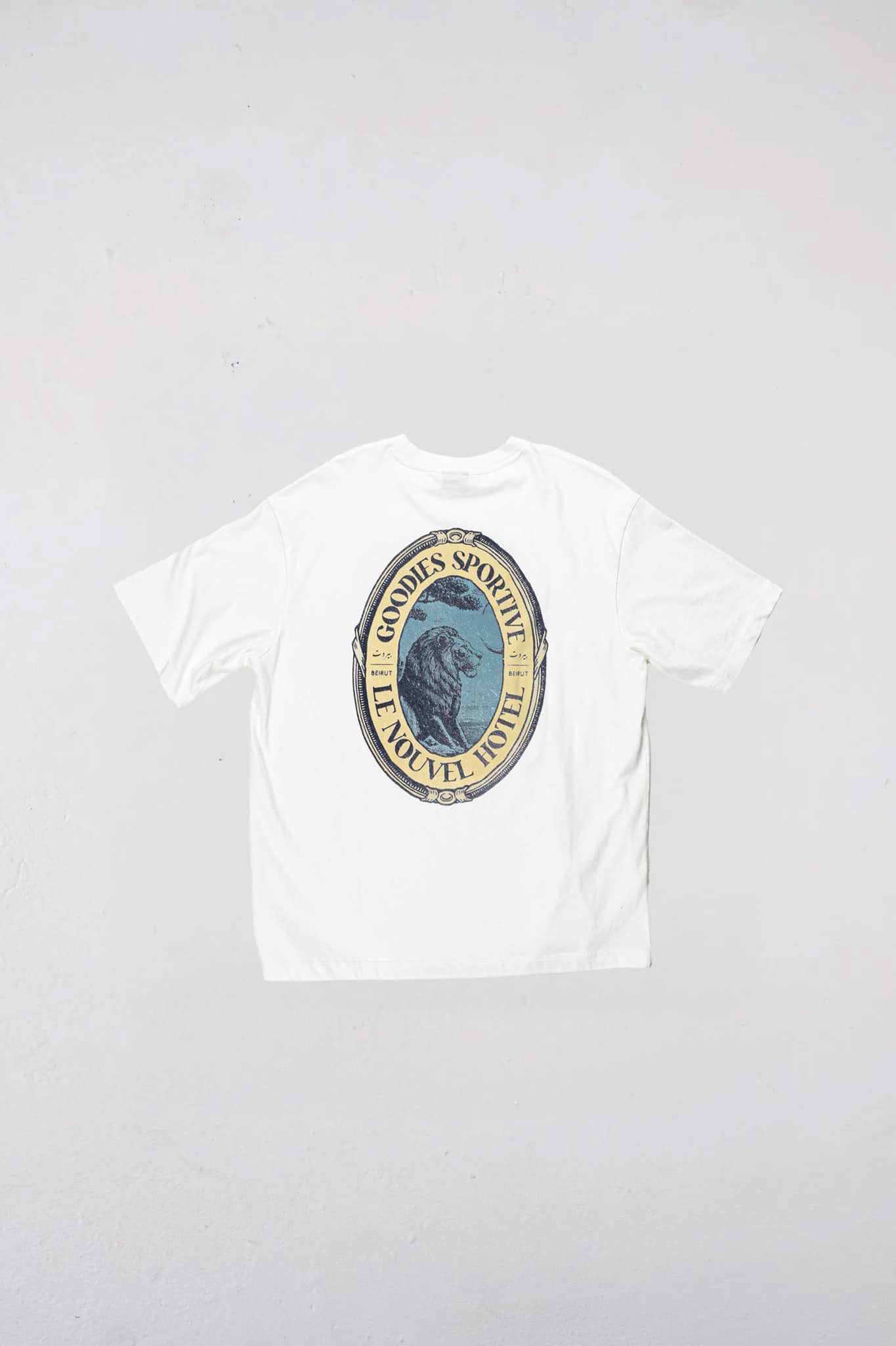 Goodies Sportive T Shirt LE NOUVEL HOTEL White