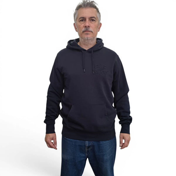 Hoodie Saint-Etienne Child Of Sainté 3D EMB COS HOODIE Navy — Child Of Sainté