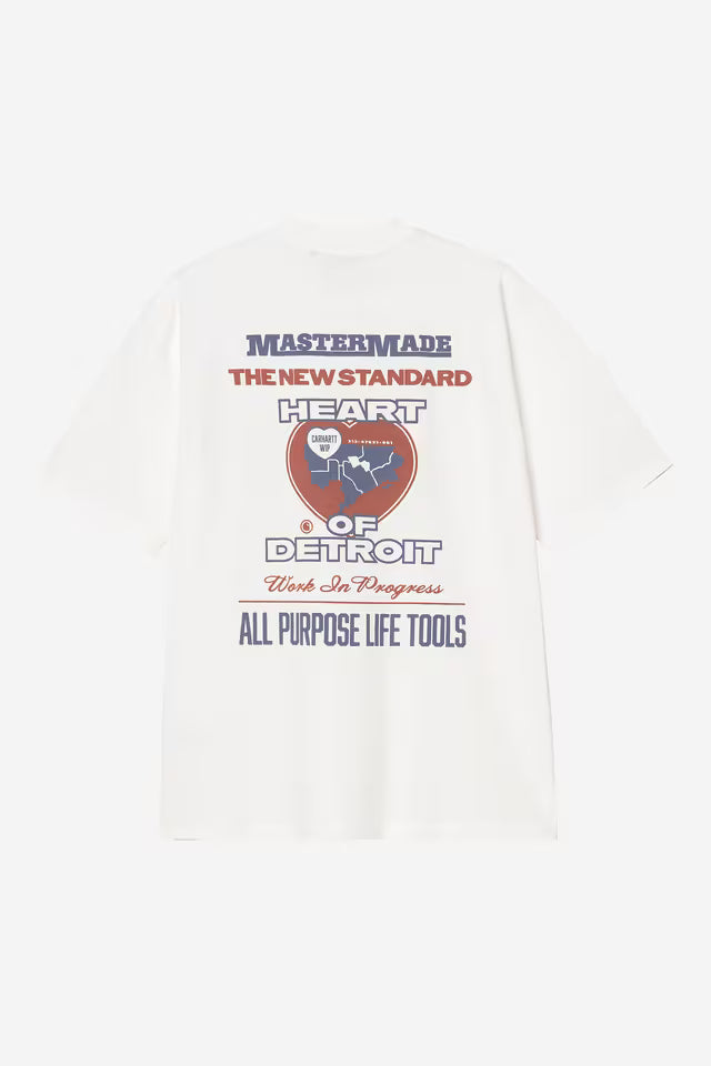 T Shirt Carhartt Wip ARCAN S/S TEE White