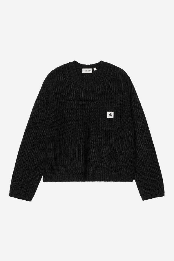 Carhartt Wip W MIRA SWEATER Black — Carhartt Wip