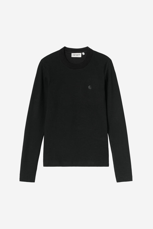 Carhartt Wip W PHILIPPA L/S TEE Black — Carhartt Wip