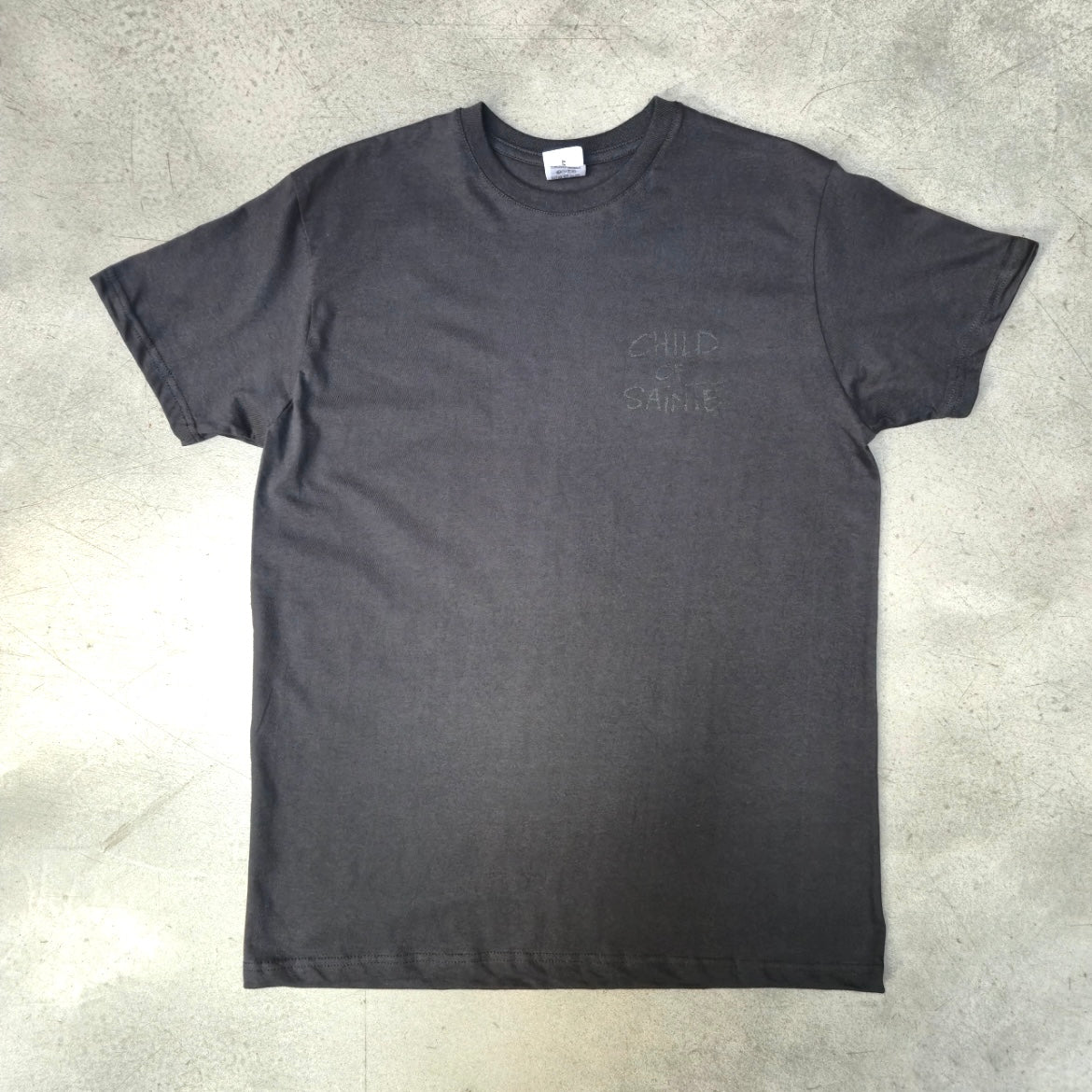 T Shirt Child Of Sainté COS HEART Noir