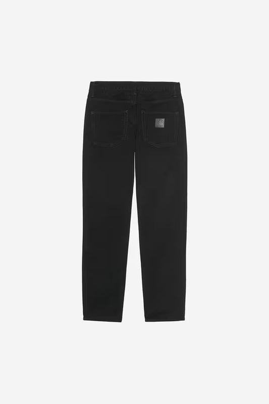 Jean Carhartt Wip KLONDIKE DENIM PANT Black One wash