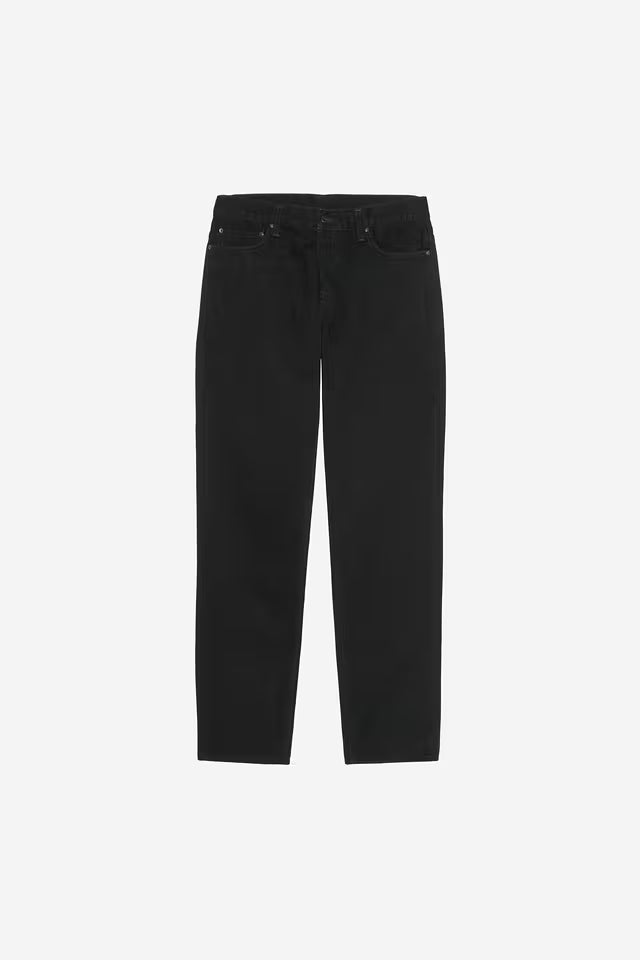 Jean Carhartt Wip KLONDIKE DENIM PANT Black One wash