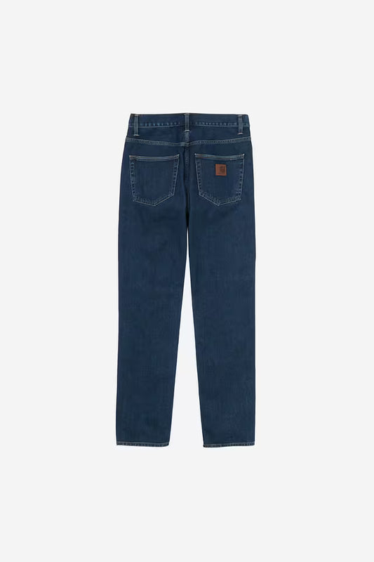 Jean Carhartt Wip KLONDIKE DENIM PANT Blue Stone Washed