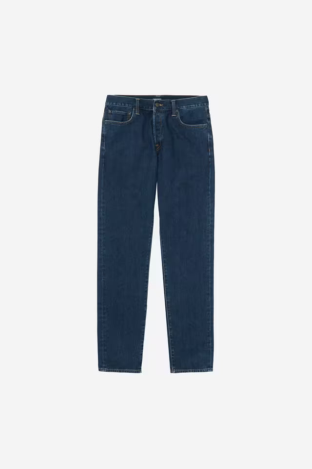 Jean Carhartt Wip KLONDIKE DENIM PANT Blue Stone Washed