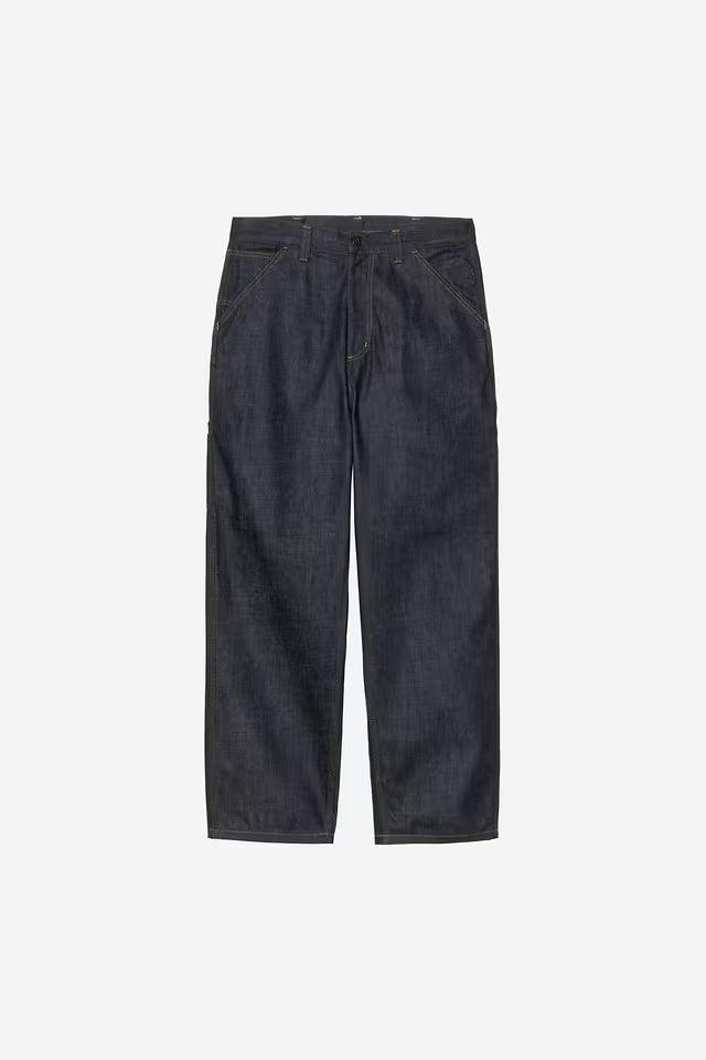 Jean Carhartt Wip OG SINGLE KNEE PANT Blue Rigid