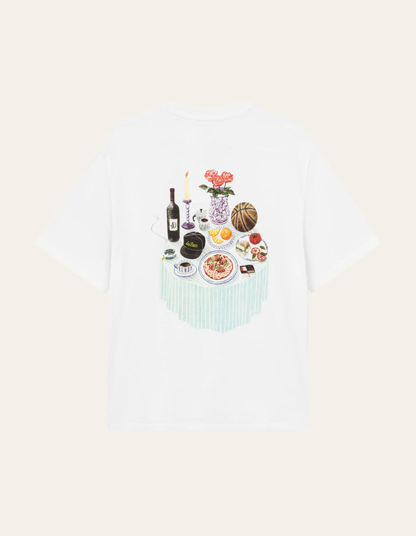 Les Deux COLE TABLE S/S TEE White — Les Deux