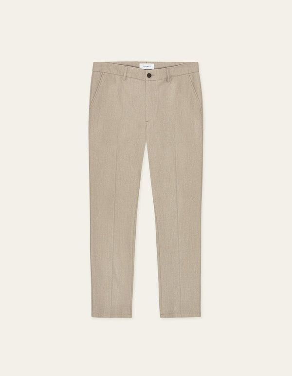 Les Deux COMO REG SOLID PANTS Light Sand — Les Deux