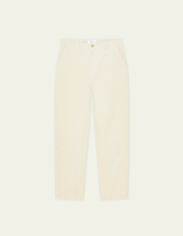 Les Deux CORDUROY TAPERED PANTS Ivory — Les Deux