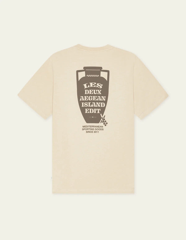 Les Deux Ceramic T-Shirt Light Sand — Les Deux