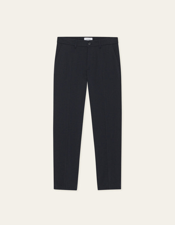 Les Deux Como Reg Suit Pants Dark Navy — Les Deux