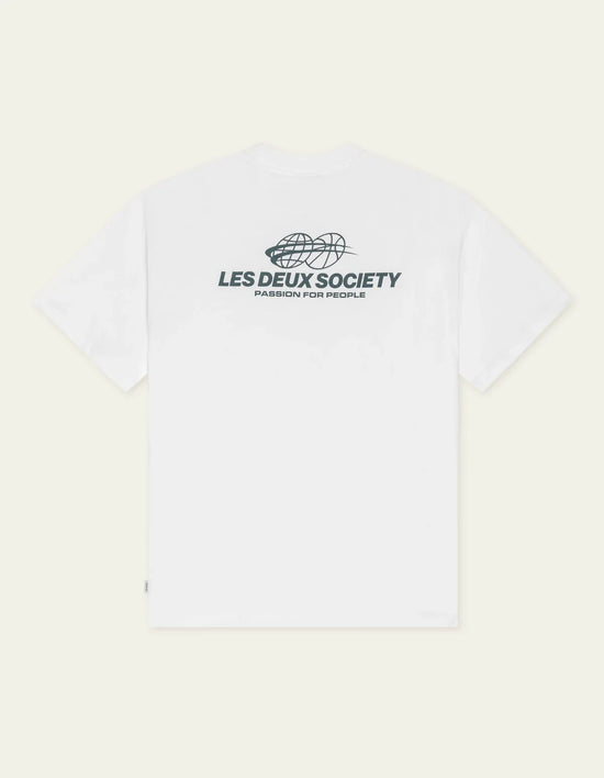 Les Deux Exhibition T-Shirt White — Les Deux
