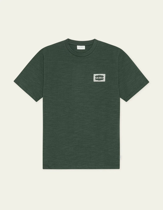 Les Deux Italian T-Shirt Pine Green — Les Deux
